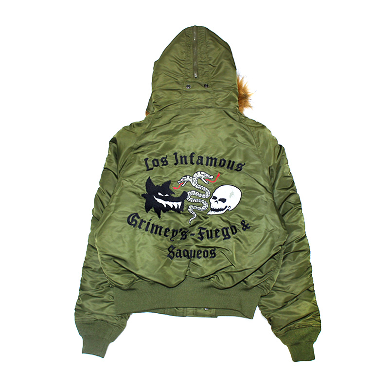THE PLANET N-2B FLIGHT JACKET -2.COLOR-