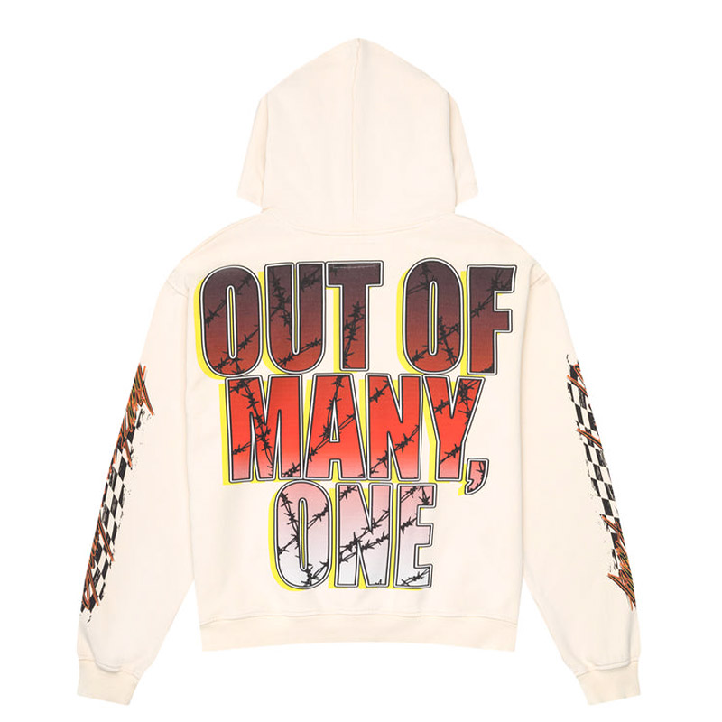 MOTOCROSS HOODIE -OFF WHITE-