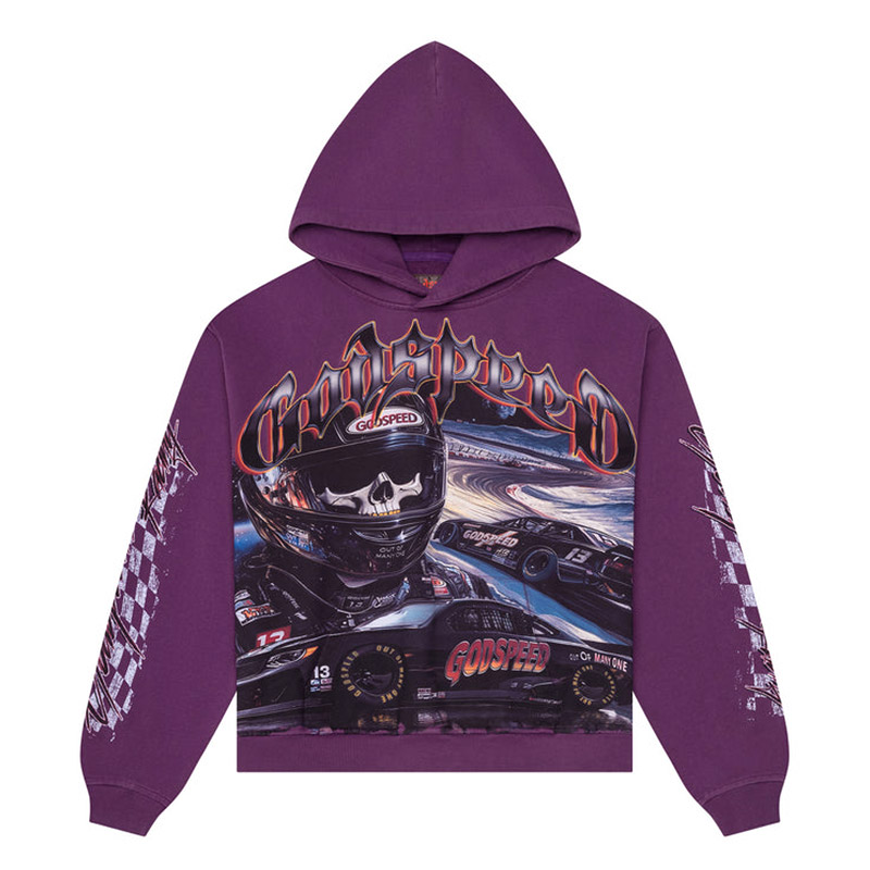 LE DENIER HOODIE -PURPLE-
