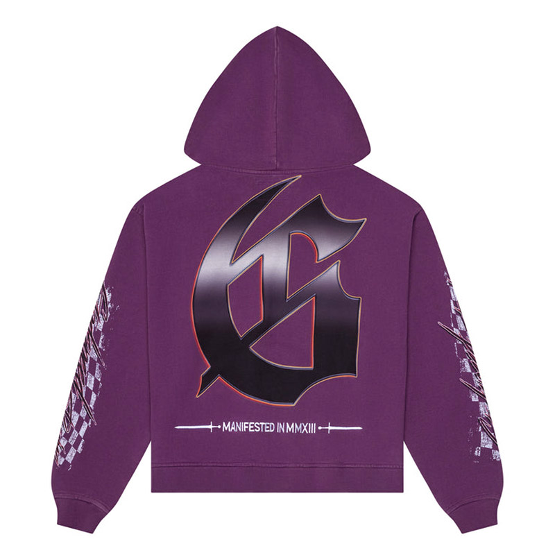 LE DENIER HOODIE -PURPLE-