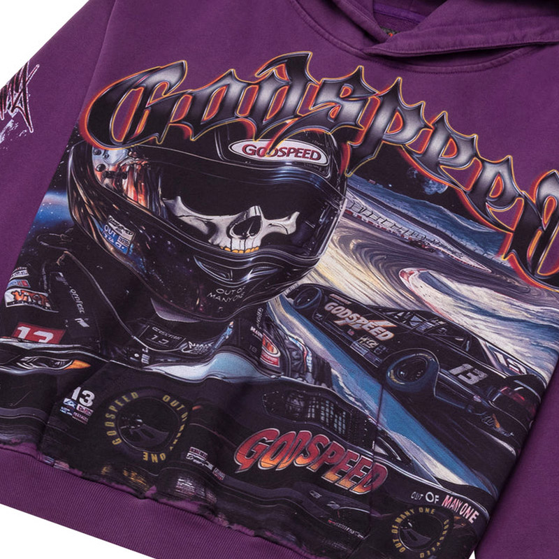 LE DENIER HOODIE -PURPLE-