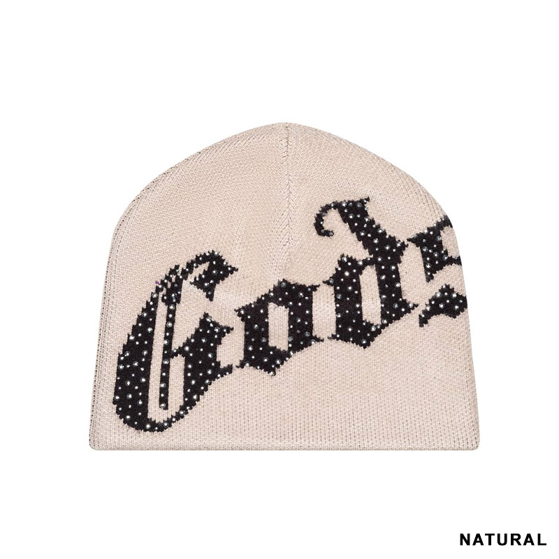 OG LOGO STUDDED BEANIE -2.COLOR-
