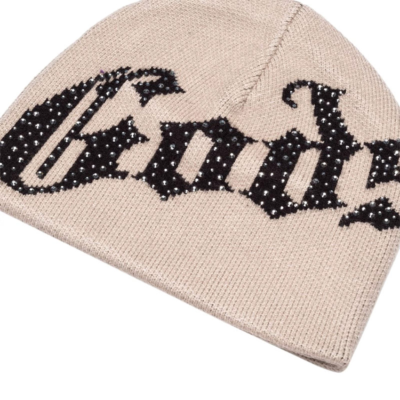 OG LOGO STUDDED BEANIE -2.COLOR-