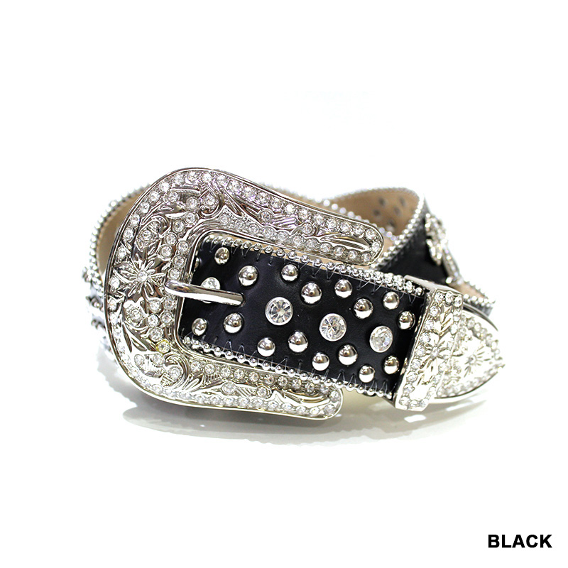 CRYSTAL CROSS BELT -2.COLOR-