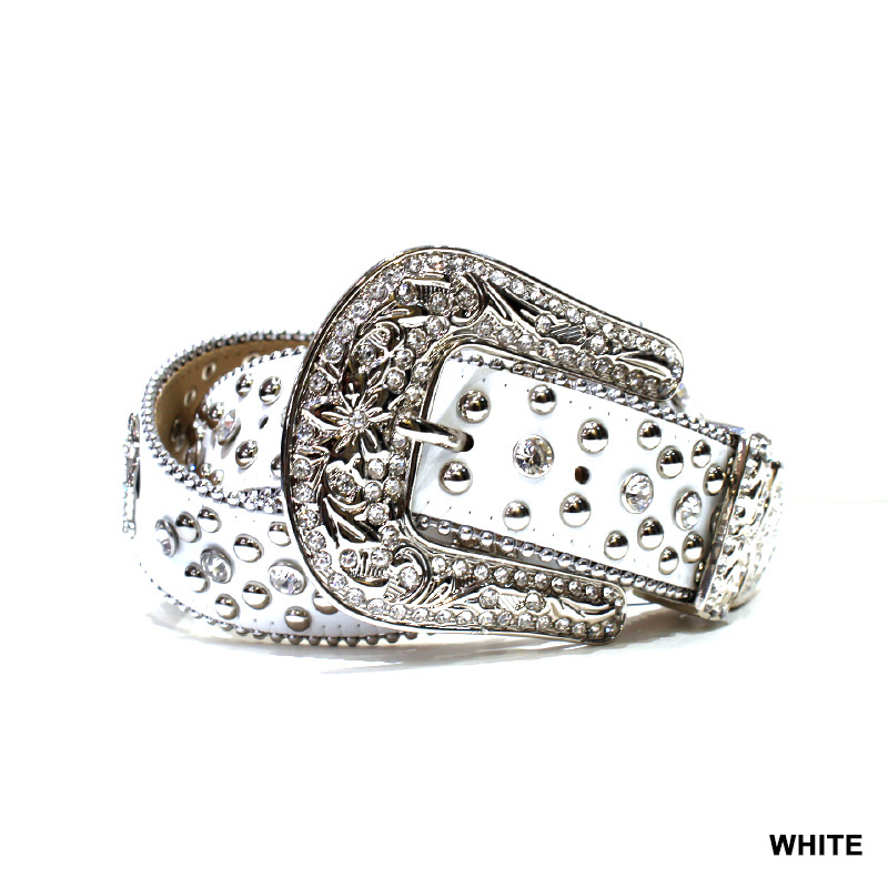 CRYSTAL CROSS BELT -2.COLOR-