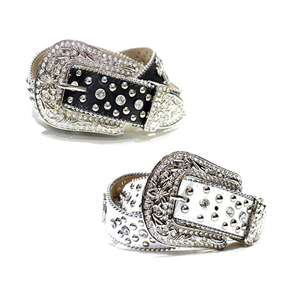 CRYSTAL CROSS BELT -2.COLOR-