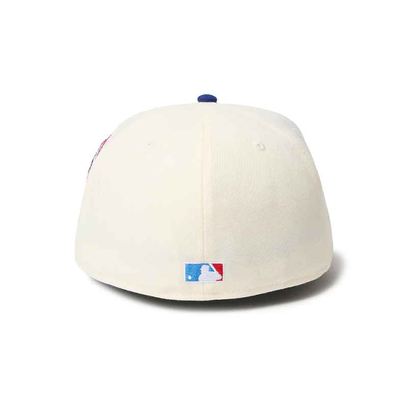 59FIFTY MLB 2-Tone ロサンゼルス・ドジャース クーパーズタウン ワインコルク ダークロイヤルバイザー -WHITE-