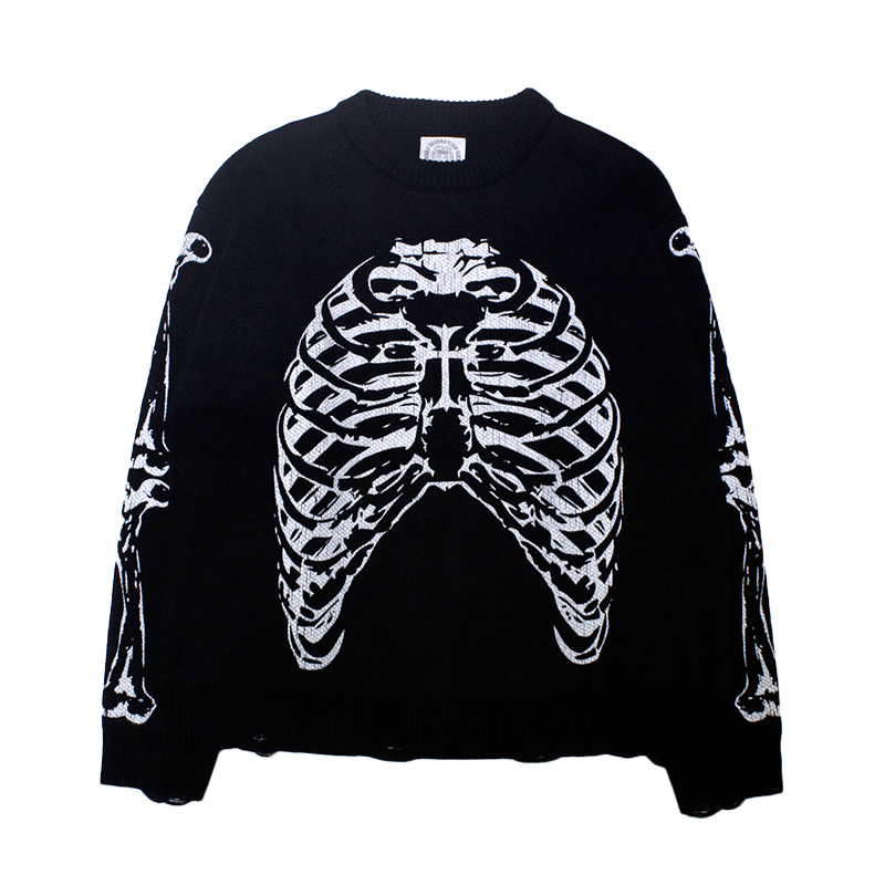 LAZARUS VINTAGE KNIT -BLACK-