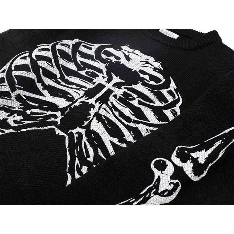LAZARUS VINTAGE KNIT -BLACK-