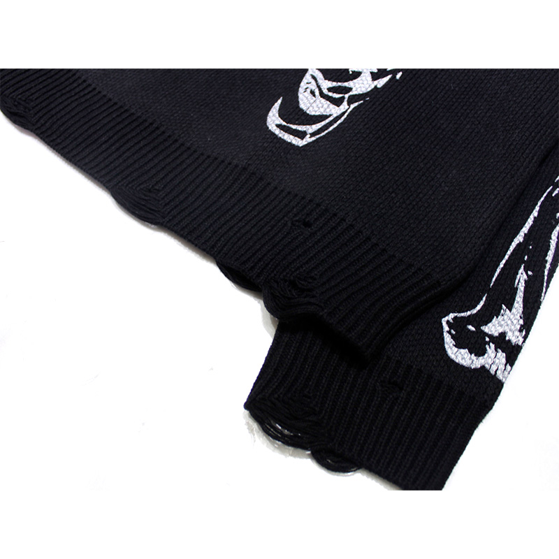 LAZARUS VINTAGE KNIT -BLACK-