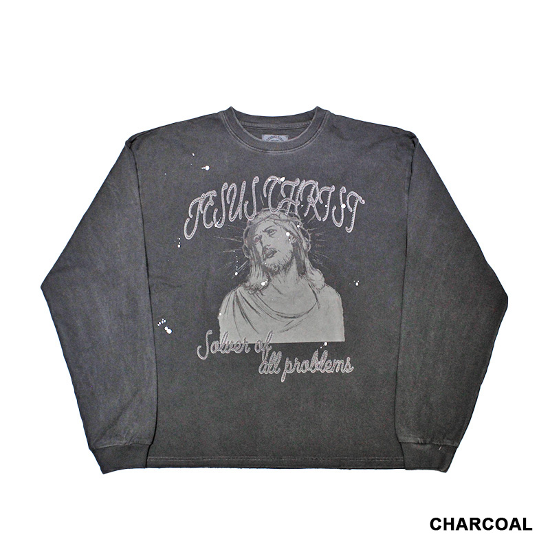 S.S.J.X VINTAGE LS TEE -2.COLOR-