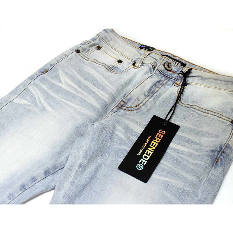 GARDEN STACKED JEANS -W.INDIGO-