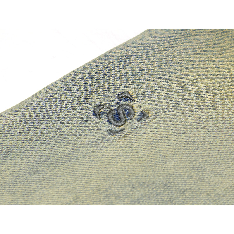 TIERRA STACKED JEANS -USED BLUE-