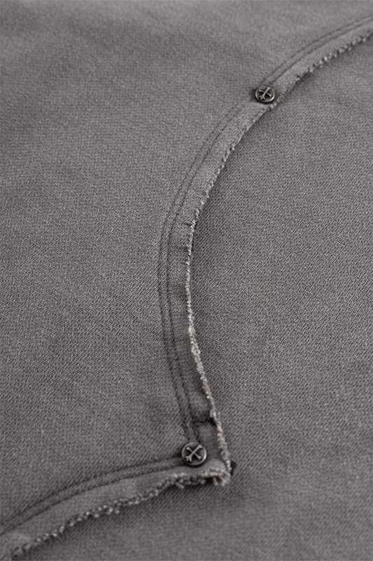 SWITCHING PIERCER ZIP HOODIE -2.COLOR-