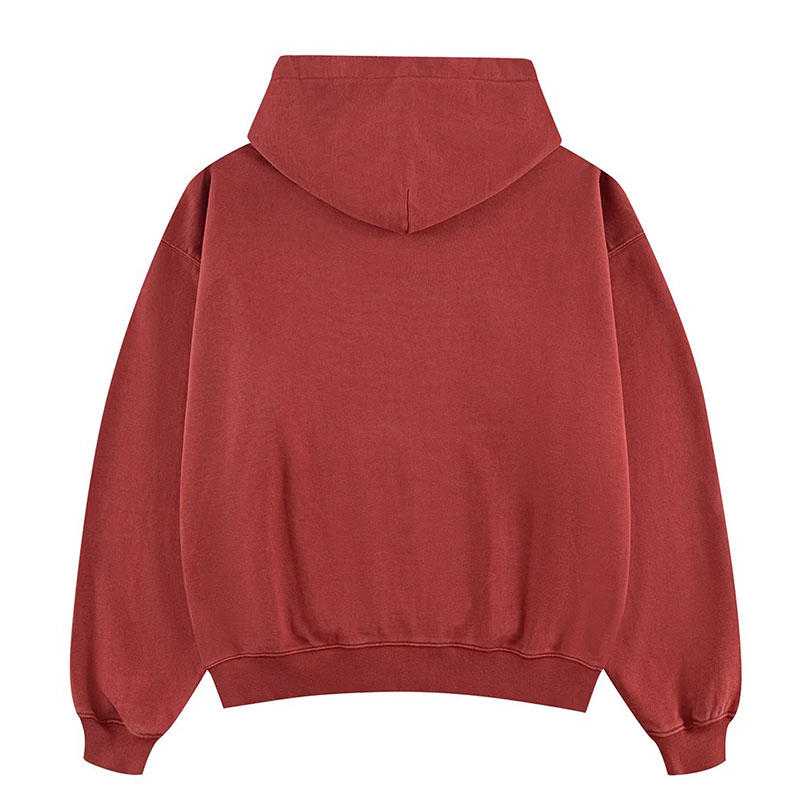 VINTAGE WASH TRIBAL RHINESTONE LOGO HOODIE  -2.COLOR-