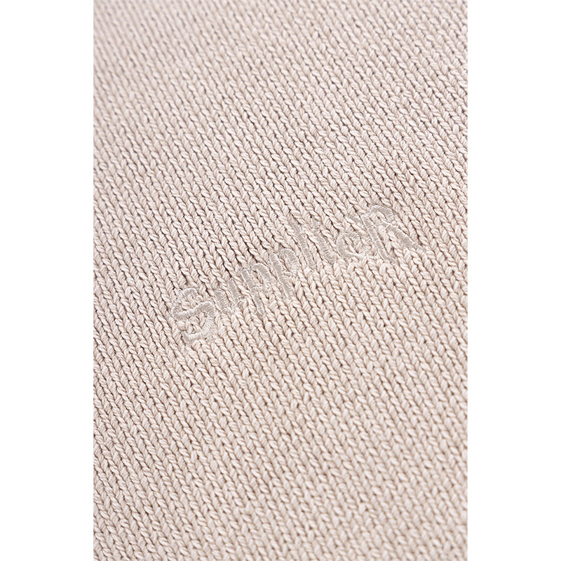 DISTRESSED CROSS LEATHER PATCH CREW KNIT V2 -2.COLOR-
