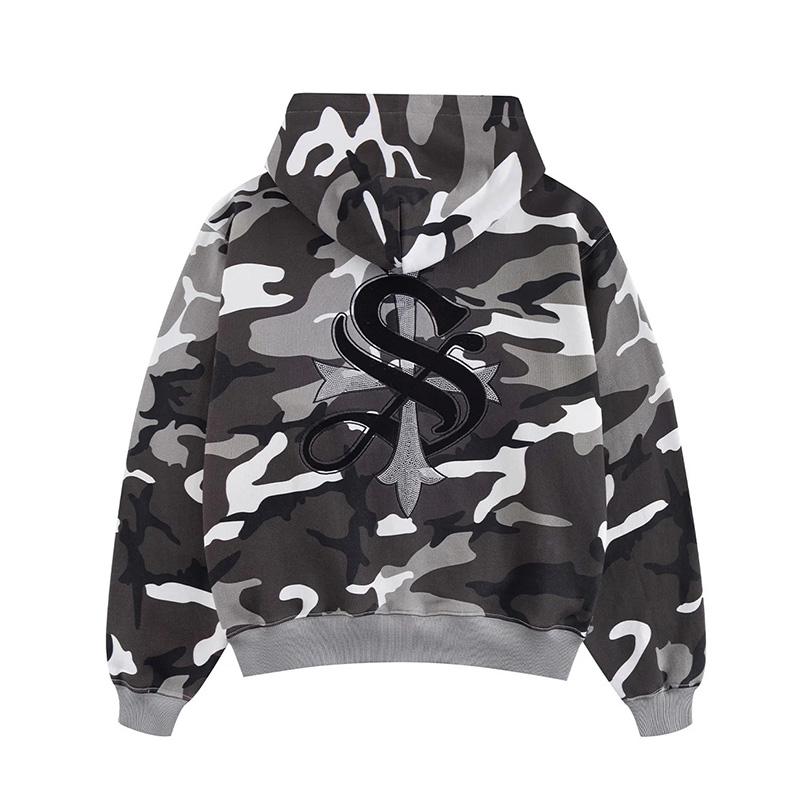 CROSS ZIP HOODIE(New Silhouette) -2.COLOR-