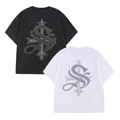 VARIOUS CROSS TEE -2.COLOR-