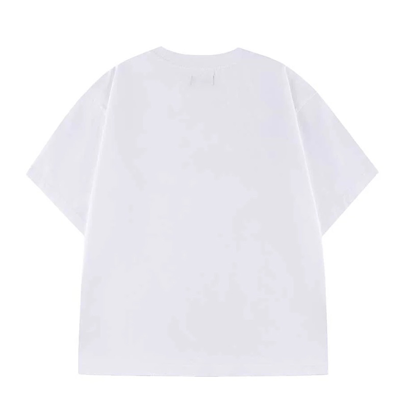 SPLASH RHINESTONE IRON LOGO TEE -2.COLOR-