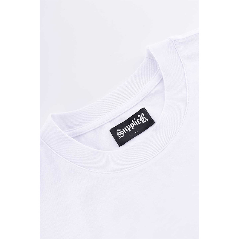 SPLASH RHINESTONE IRON LOGO TEE -2.COLOR-