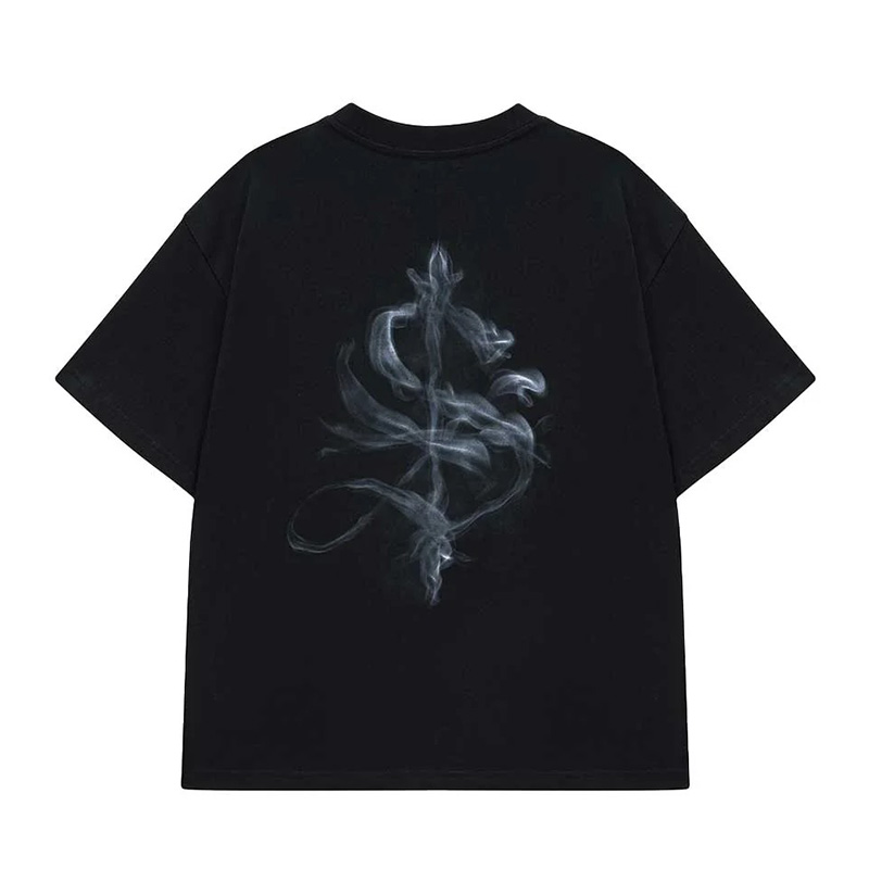 SMOKE CROSS TEE -2.COLOR-