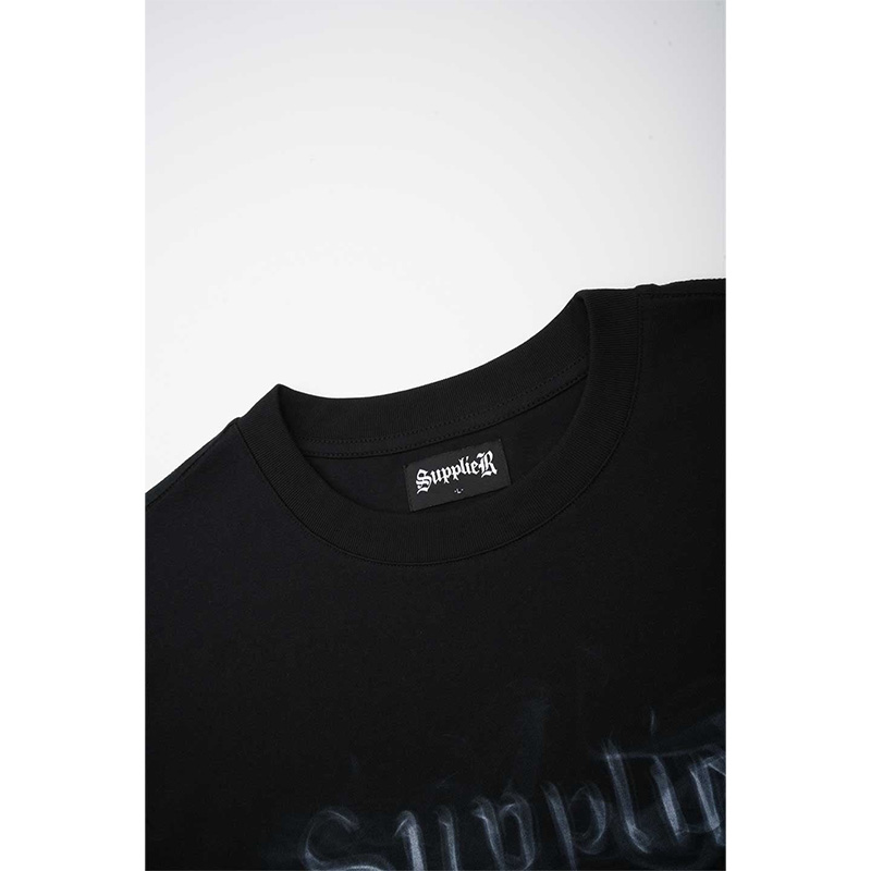 SMOKE CROSS TEE -2.COLOR-