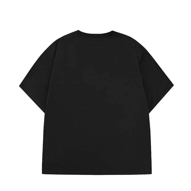 RHINESTONE FIRE BONE TEE -2.COLOR-