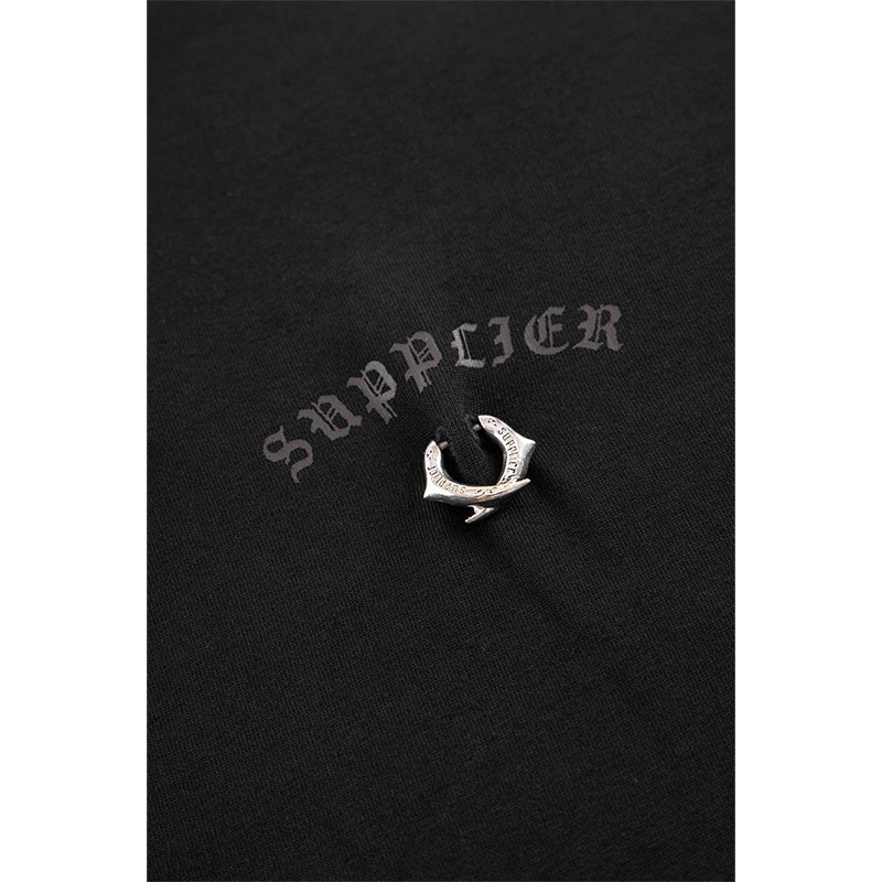 DISSTRESSED PIERCE TEE -2.COLOR-