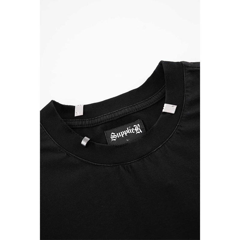 DISSTRESSED PIERCE TEE -2.COLOR-