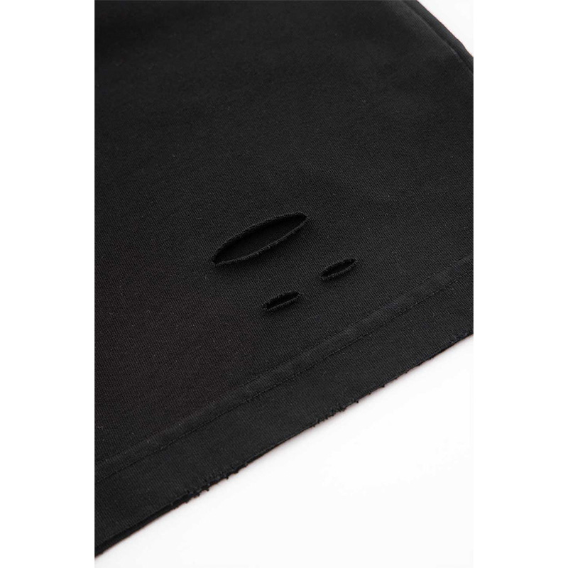DISSTRESSED PIERCE TEE -2.COLOR-