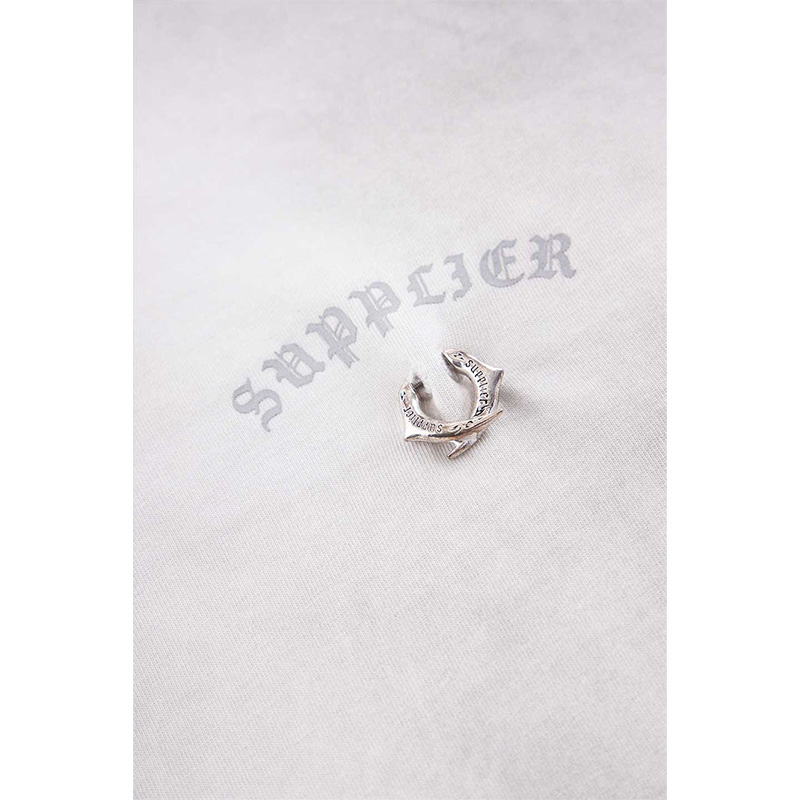 DISSTRESSED PIERCE TEE -2.COLOR-