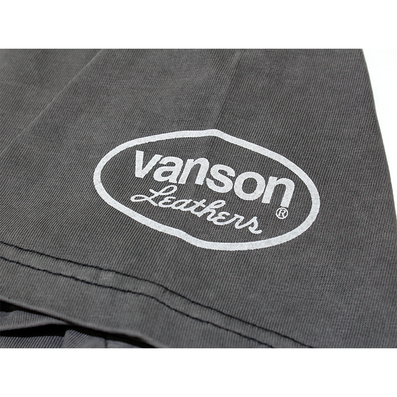 PIGMENT DYED TEE -BLACK-