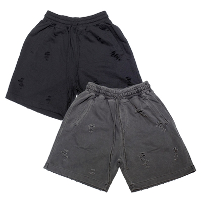 DAMAGE SHORTS -2.COLOR-