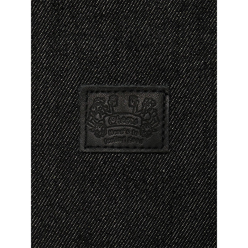 (R) DENIM JACKET -BLACK-