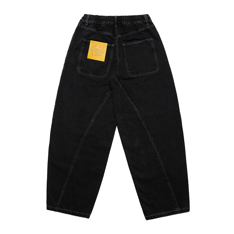 SBL DENIM PANTS -W.BLACK-