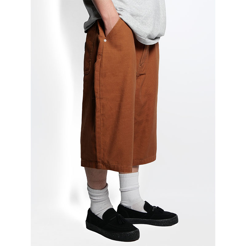 BIG DUCK SHORTS -BROWN-
