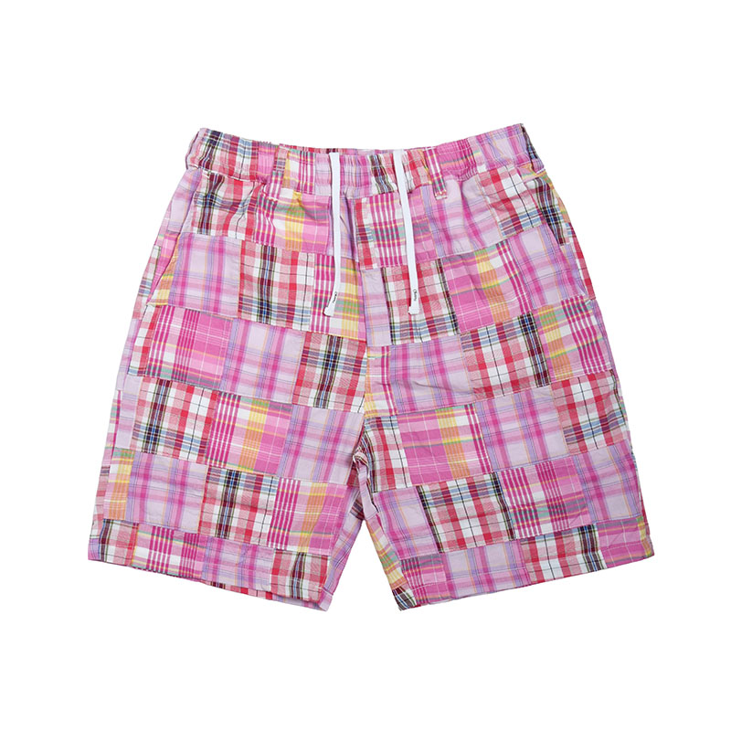 PATCHWORK SHORTS -PINK-