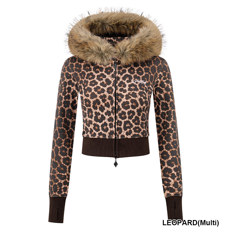 BABY CROSS ZIP HOODIE(CROPPED FIT) -3.COLOR-
