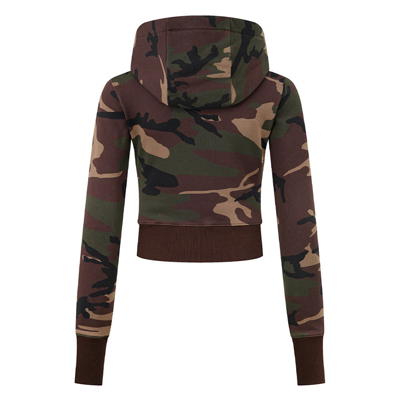 NOT YOUR BABY CROPPED ZIP HOODIE -3.COLOR-