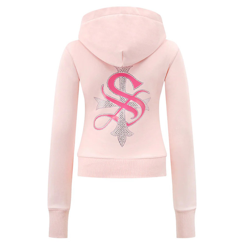 BABY CROSS ZIP HOODIE -2.COLOR-