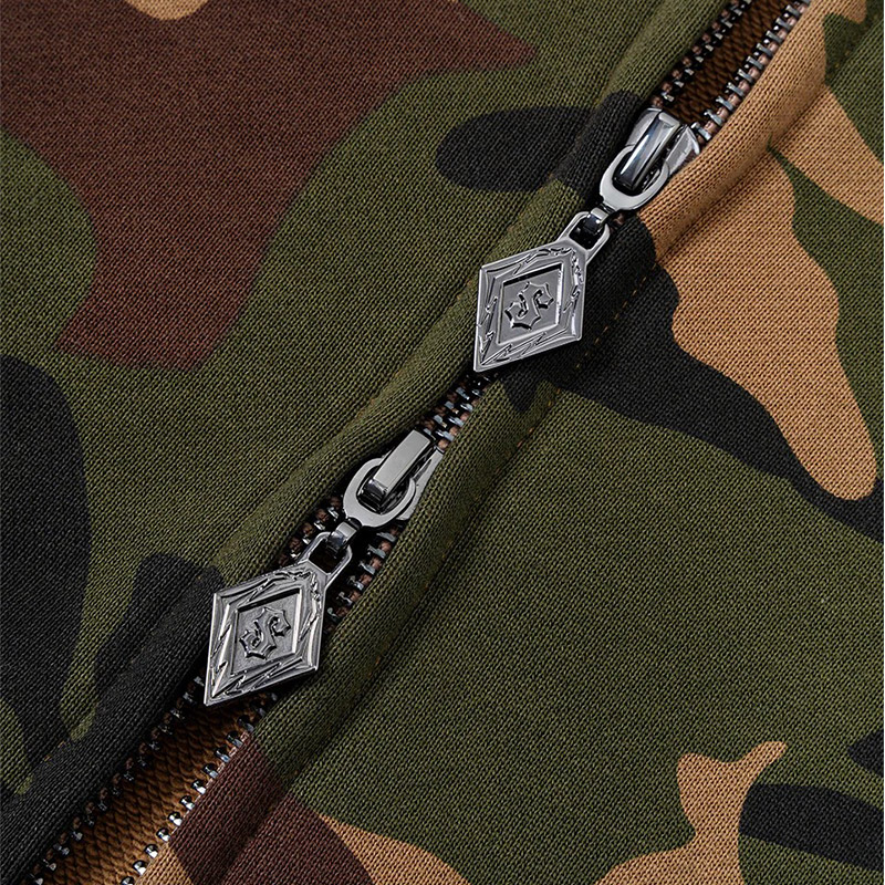 BABY CROSS ZIP HOODIE -2.COLOR-