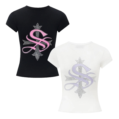BABY CROSS TEE -2.COLOR-