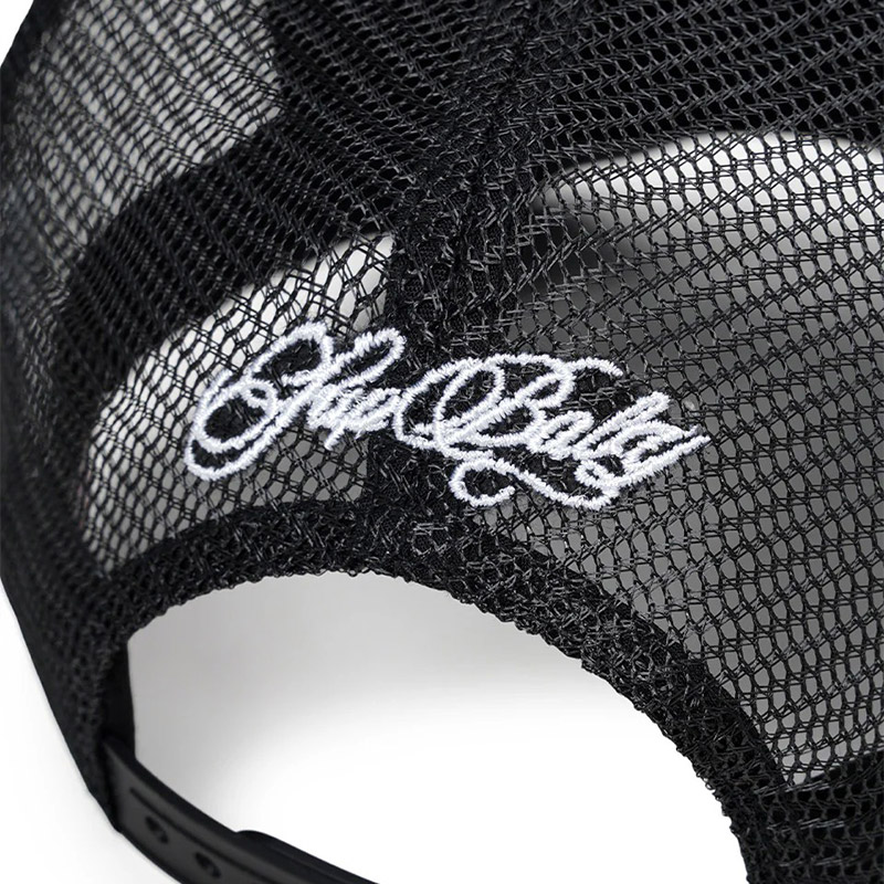 SHINY CROSS RHINESTONE MESH CAP -2.COLOR-