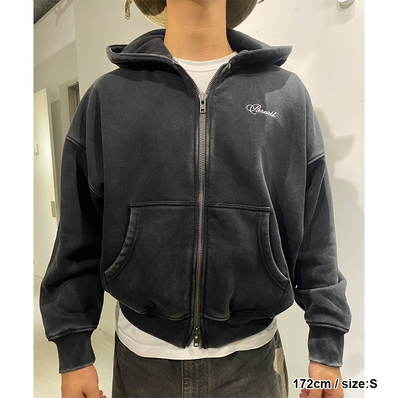 FADE ZIP HOODIE -2.COLOR-