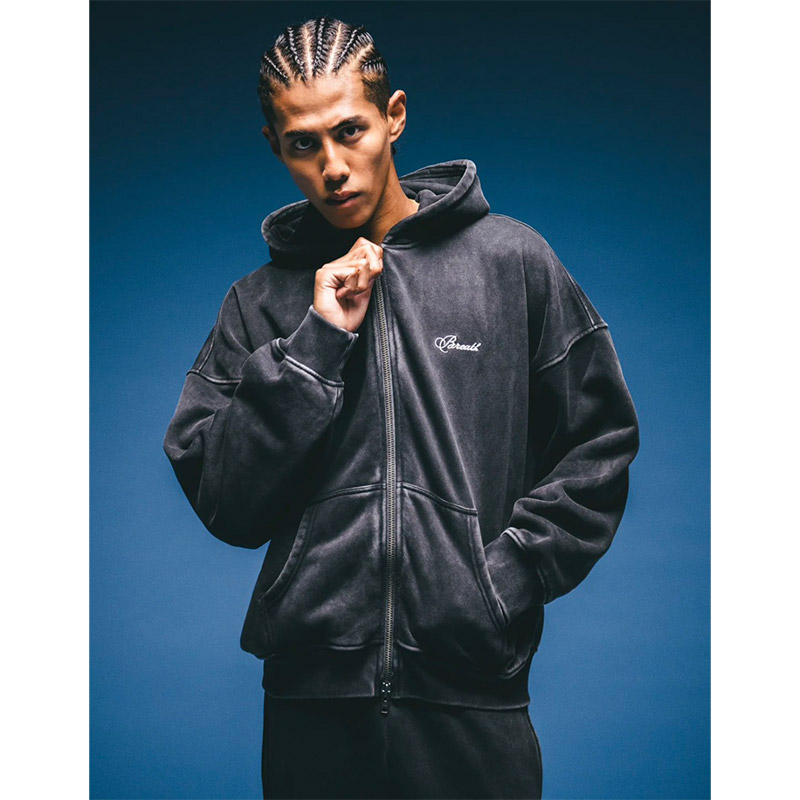 FADE ZIP HOODIE -2.COLOR-
