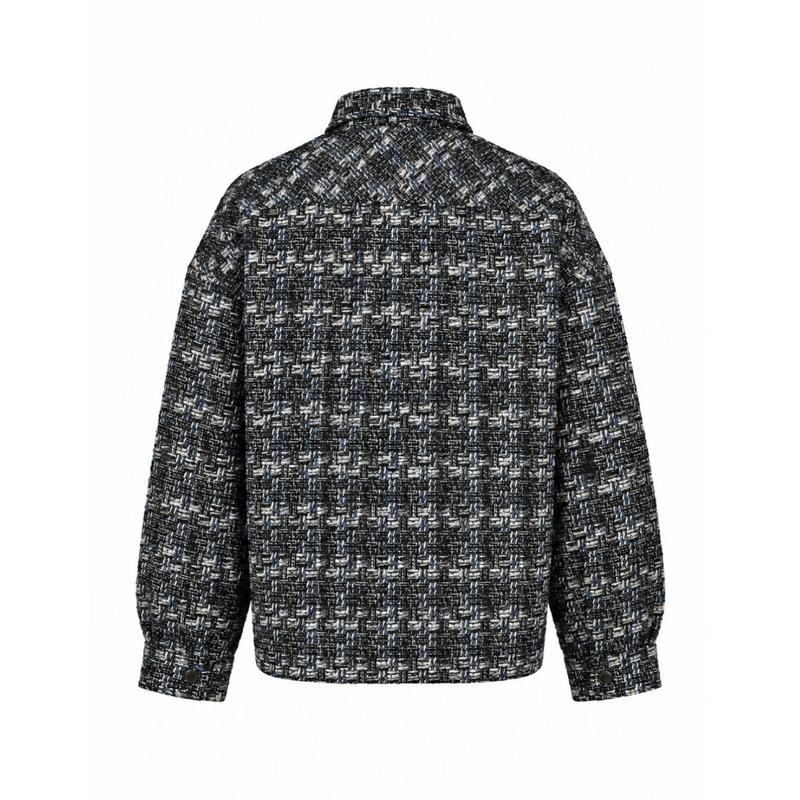 TWEED SHIRT JACKET -2.COLOR-