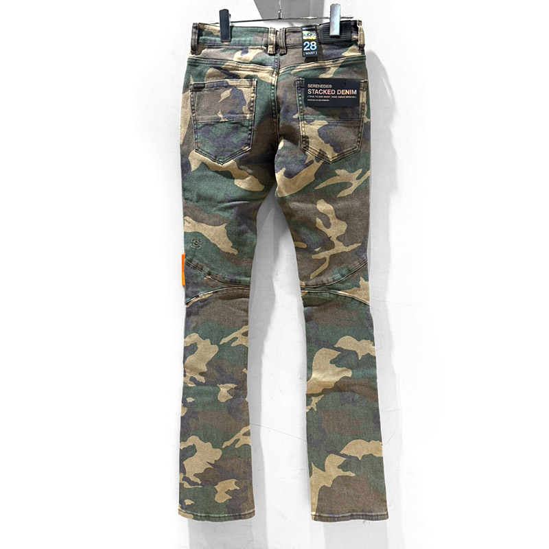 NEXUS STACKED JEANS -CAMO-