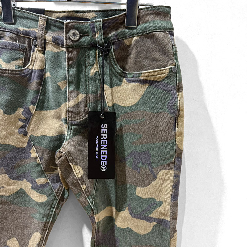 NEXUS STACKED JEANS -CAMO-