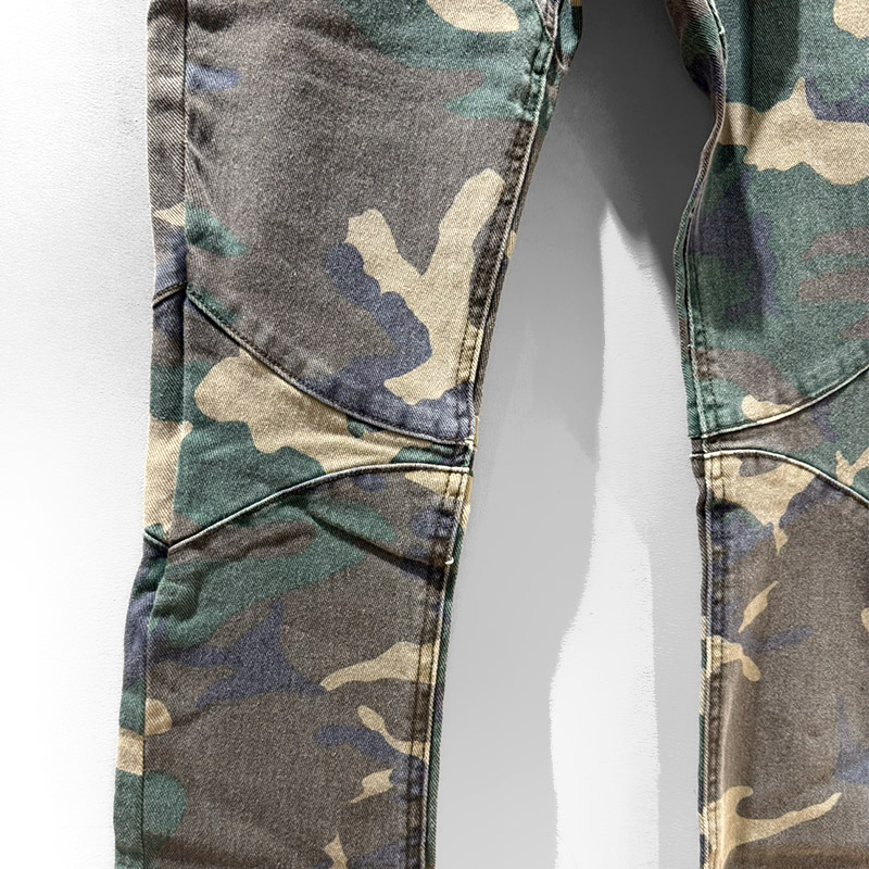 NEXUS STACKED JEANS -CAMO-