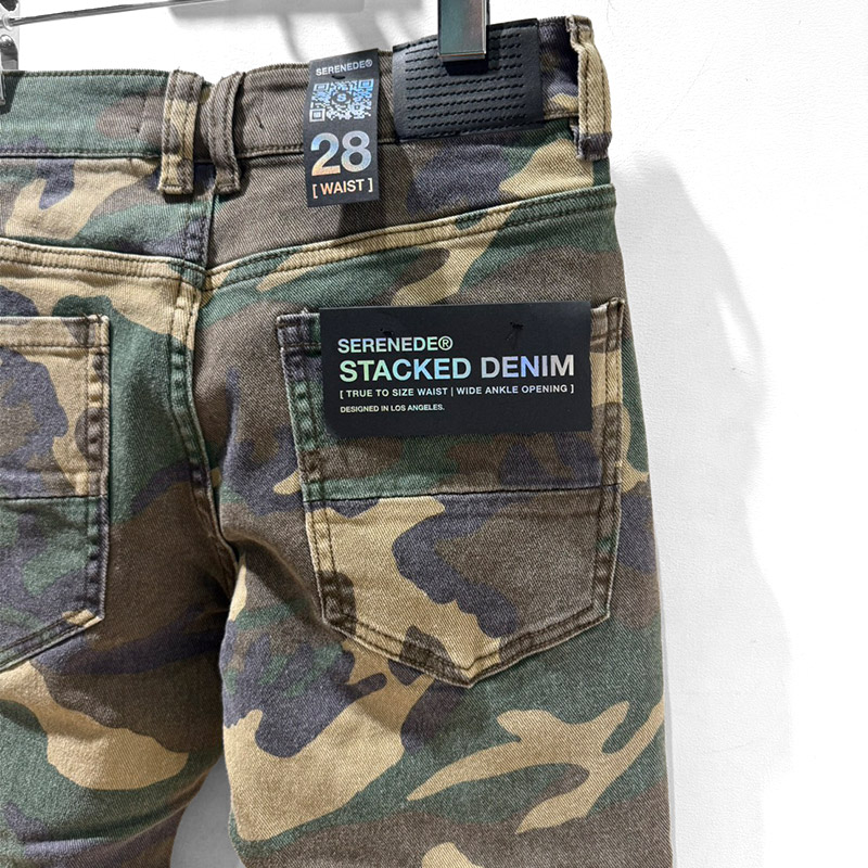 NEXUS STACKED JEANS -CAMO-